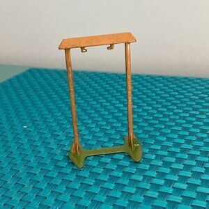 Vintage Miniature Made in England Lead Metal Swing Frame Only - Collector Item
